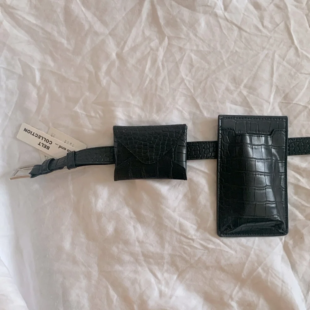Japanese phone and wallet belt