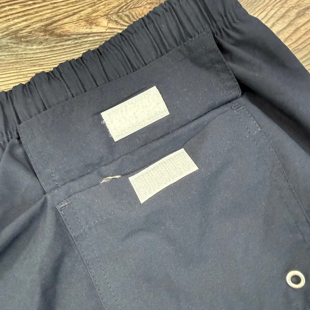 Collars & Co‎ Mens Size 3XL Swim Trunks Navy Negroni Social Club Embroidered New