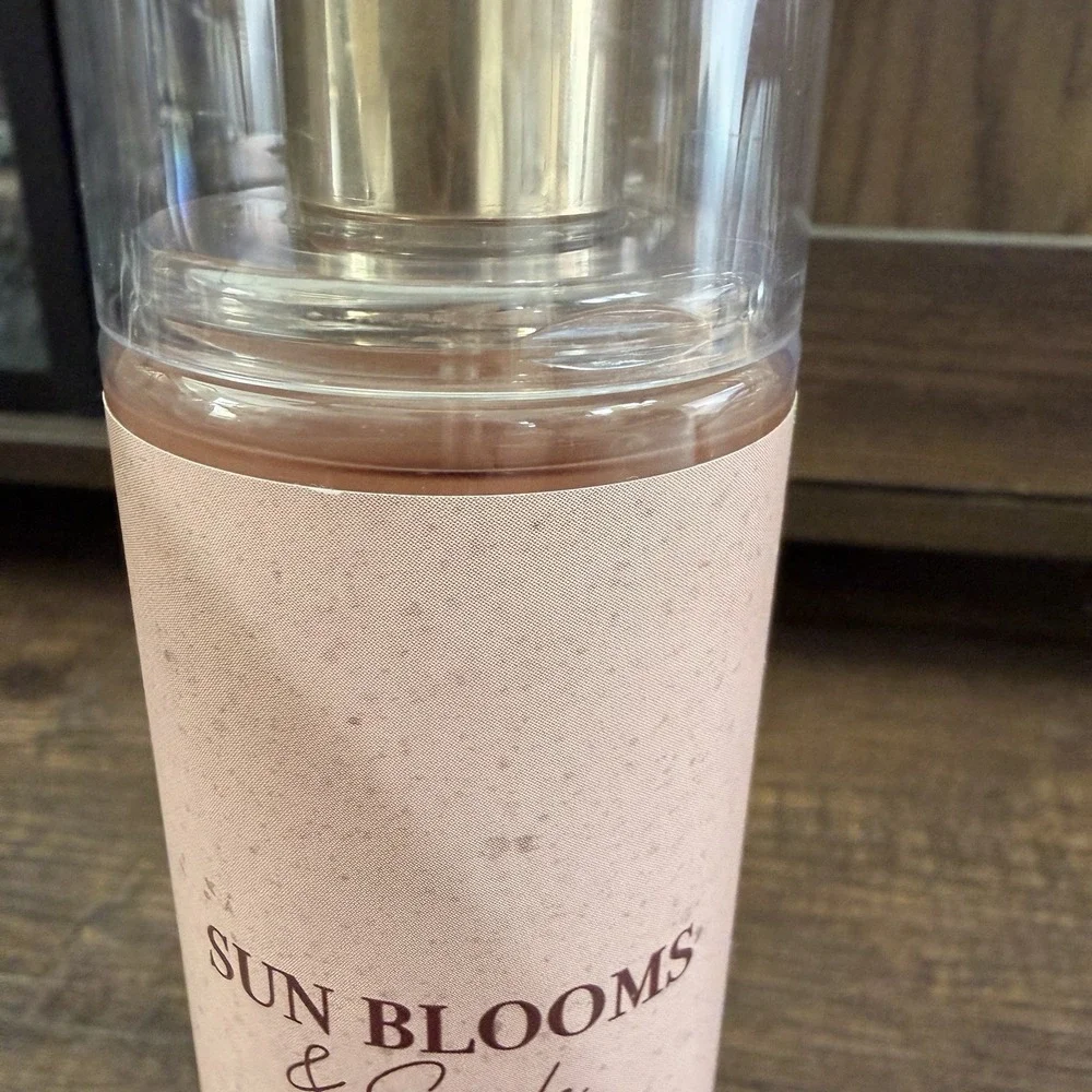Bath & Body Works Sun Blooms & Suede Body‎ Mist And Cream Set