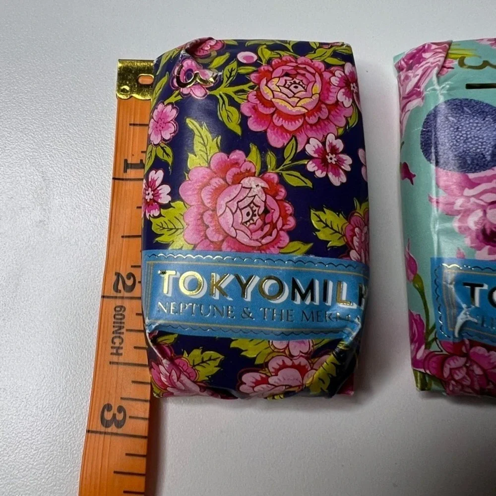 3‎ TokyoMilk Neptune and The Mermaid Lost Atlantis Mini Soap Collection 35g New