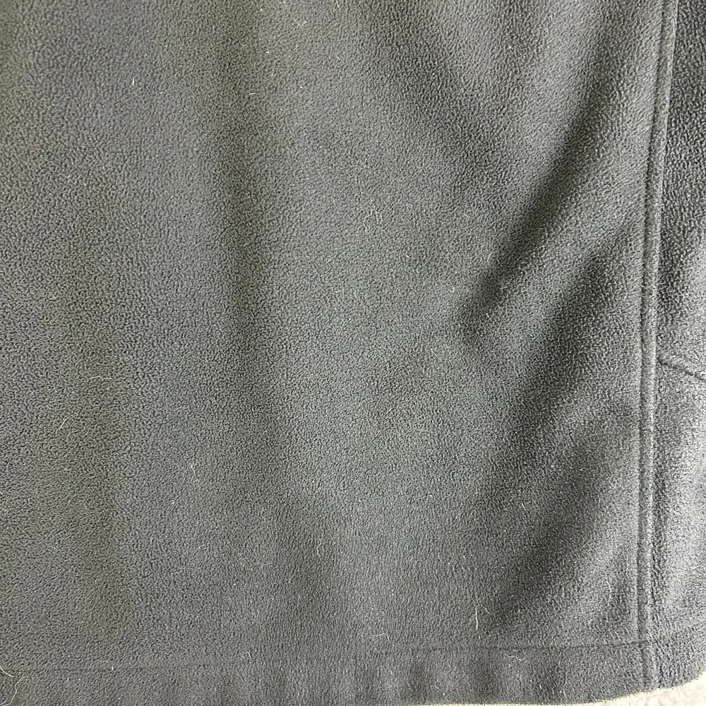 The North Face Fleece Jacket Mens M Black Full Zip‎ Mock Neck Outerwear Pockets