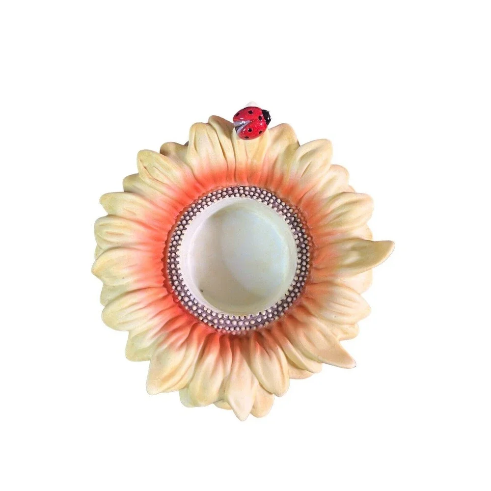 PartyLite Sunflower Buddies Ladybug‎ Tealight Votive Candle Holder