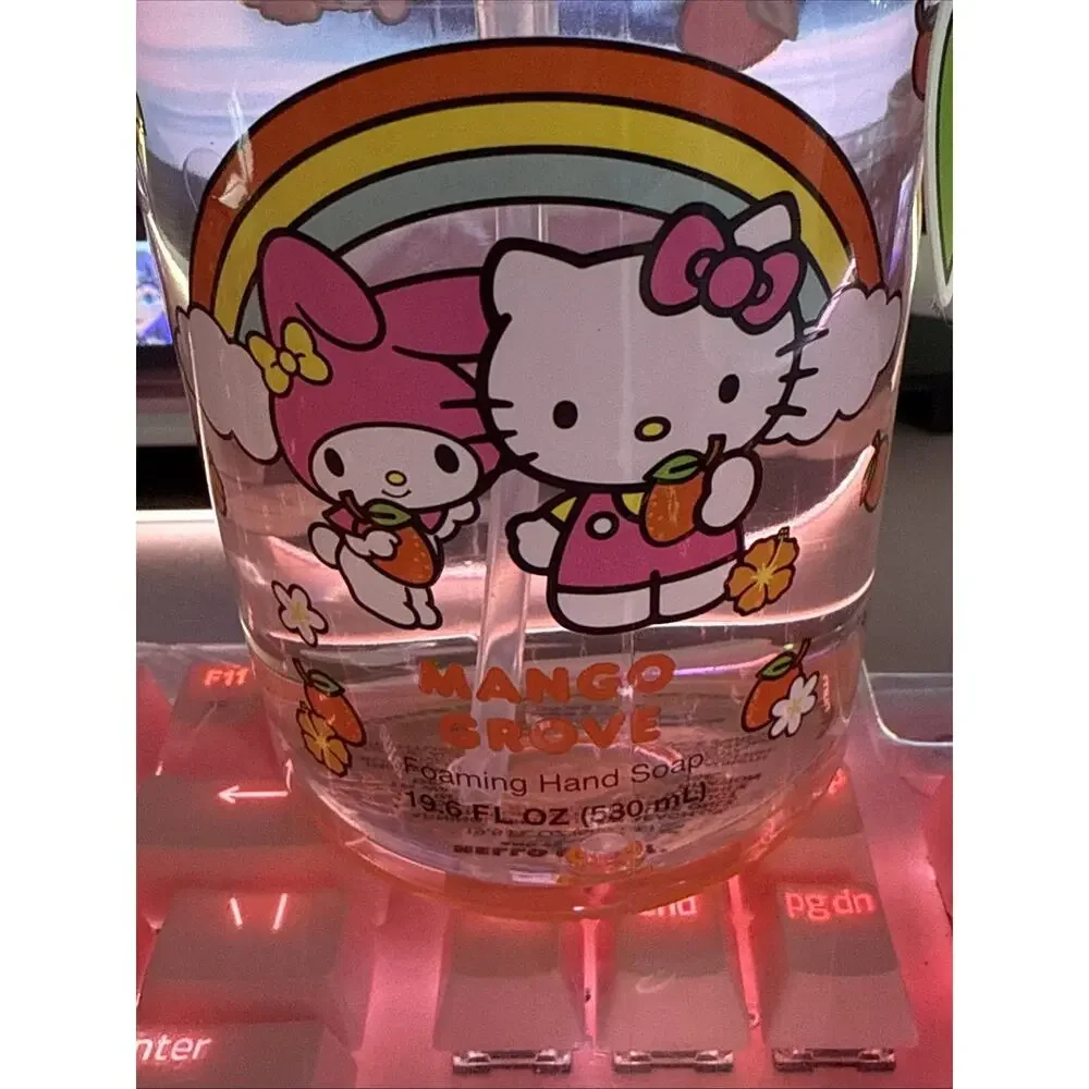 Hello Kitty Hand Soap Mango Grove Foaming Scented 2025 Sanrio Bathroom Kitchen
