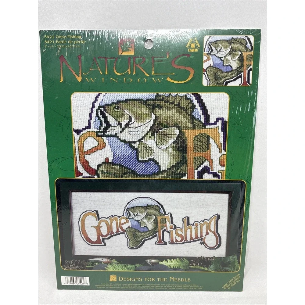 Cross Stitch Kit Nature's Window 
