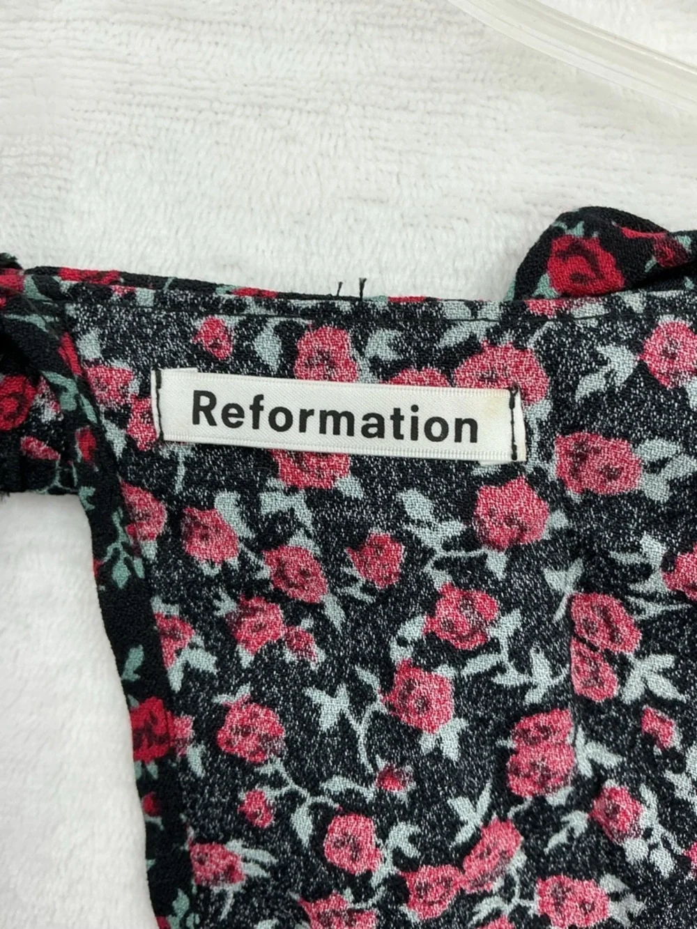 Reformation square neckline