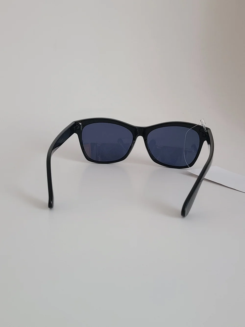 Mango Black Sunglasses Temple with Navy Lences NWT
