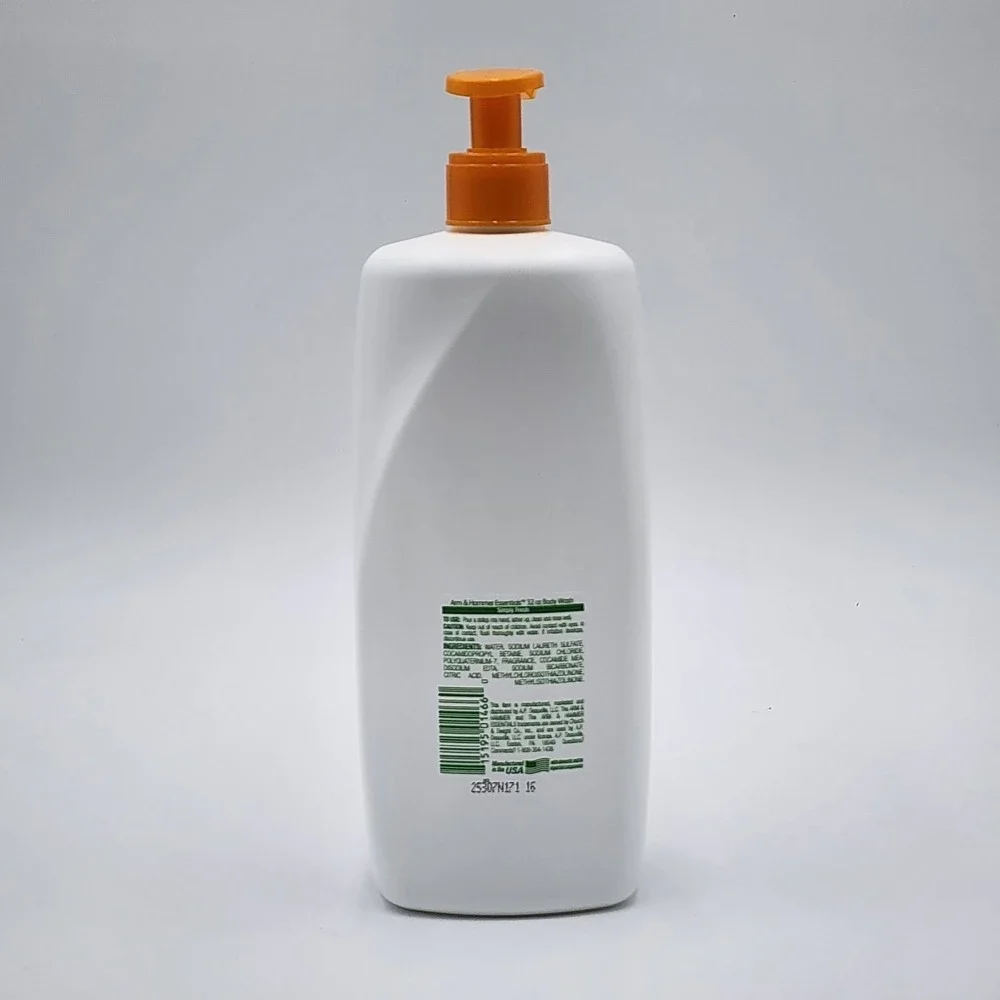 Arm & Hammer Essentials Ultra Moisturizing Body Wash Simply Fresh Scent 32 Fl Oz