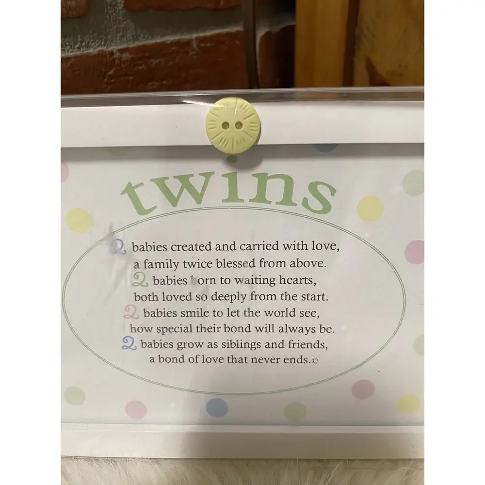 THE GRANDPARENT GIFT CO‎ PICTURE FRAME FOR TWINS