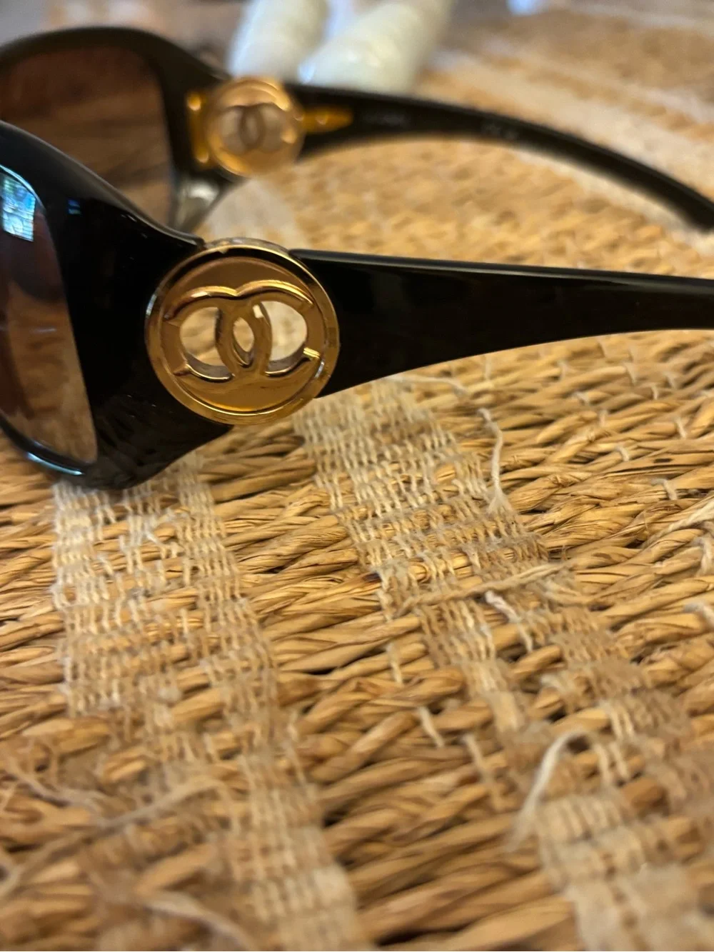 CHANEL stylish brown