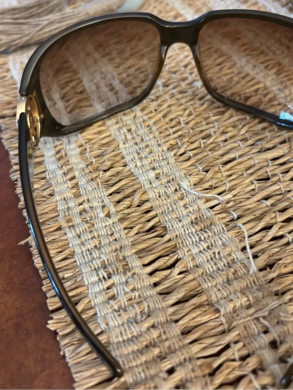 CHANEL stylish brown