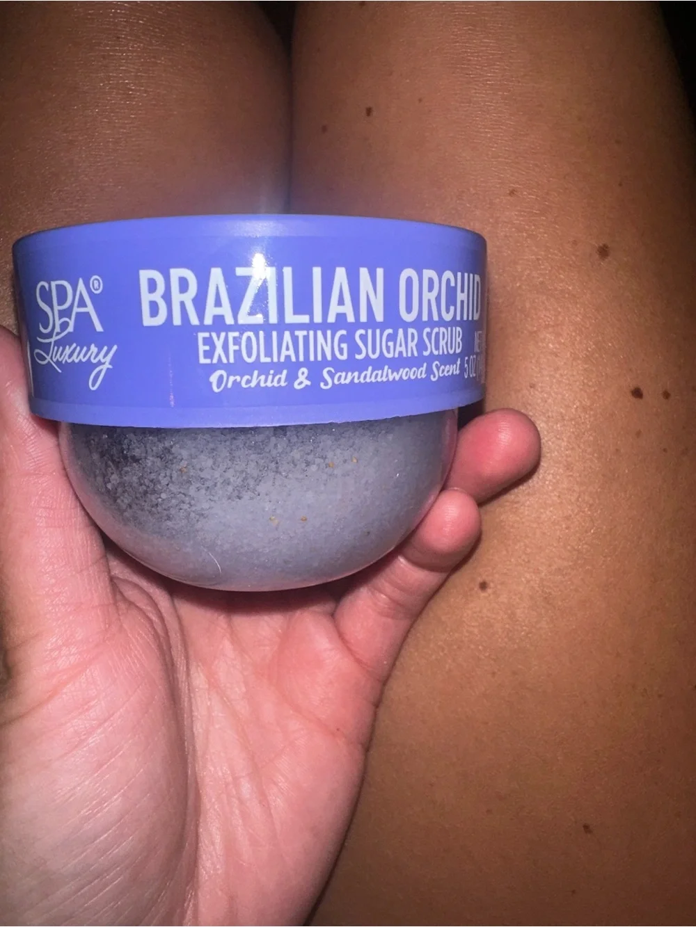 NWT Viral SPA Luxury Brazilian Orchid & Sandalwood Exfoliating Sugar Scrub