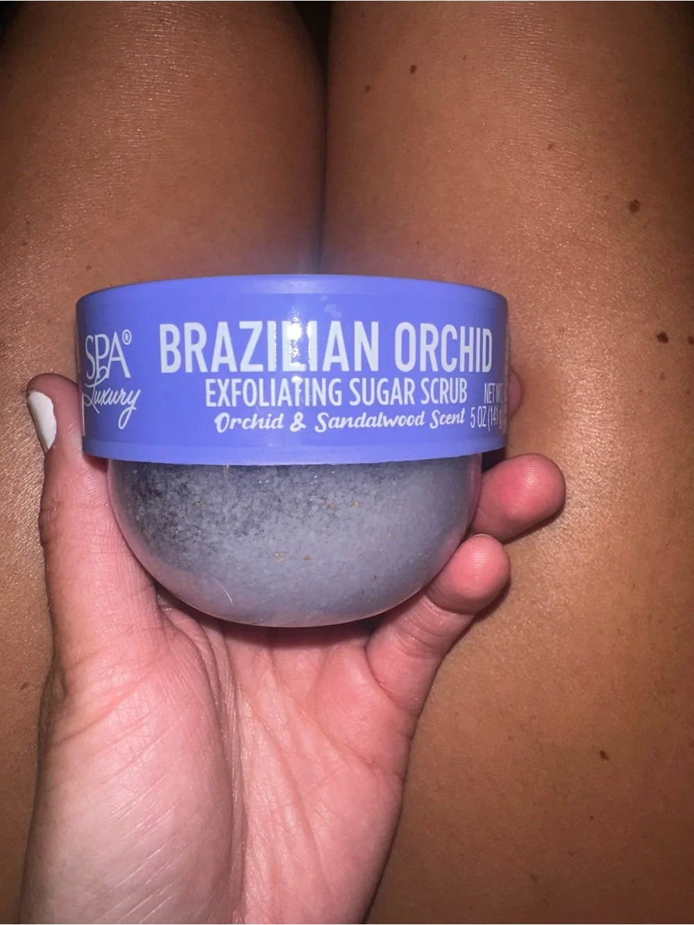 NWT Viral SPA Luxury Brazilian Orchid & Sandalwood Exfoliating Sugar Scrub