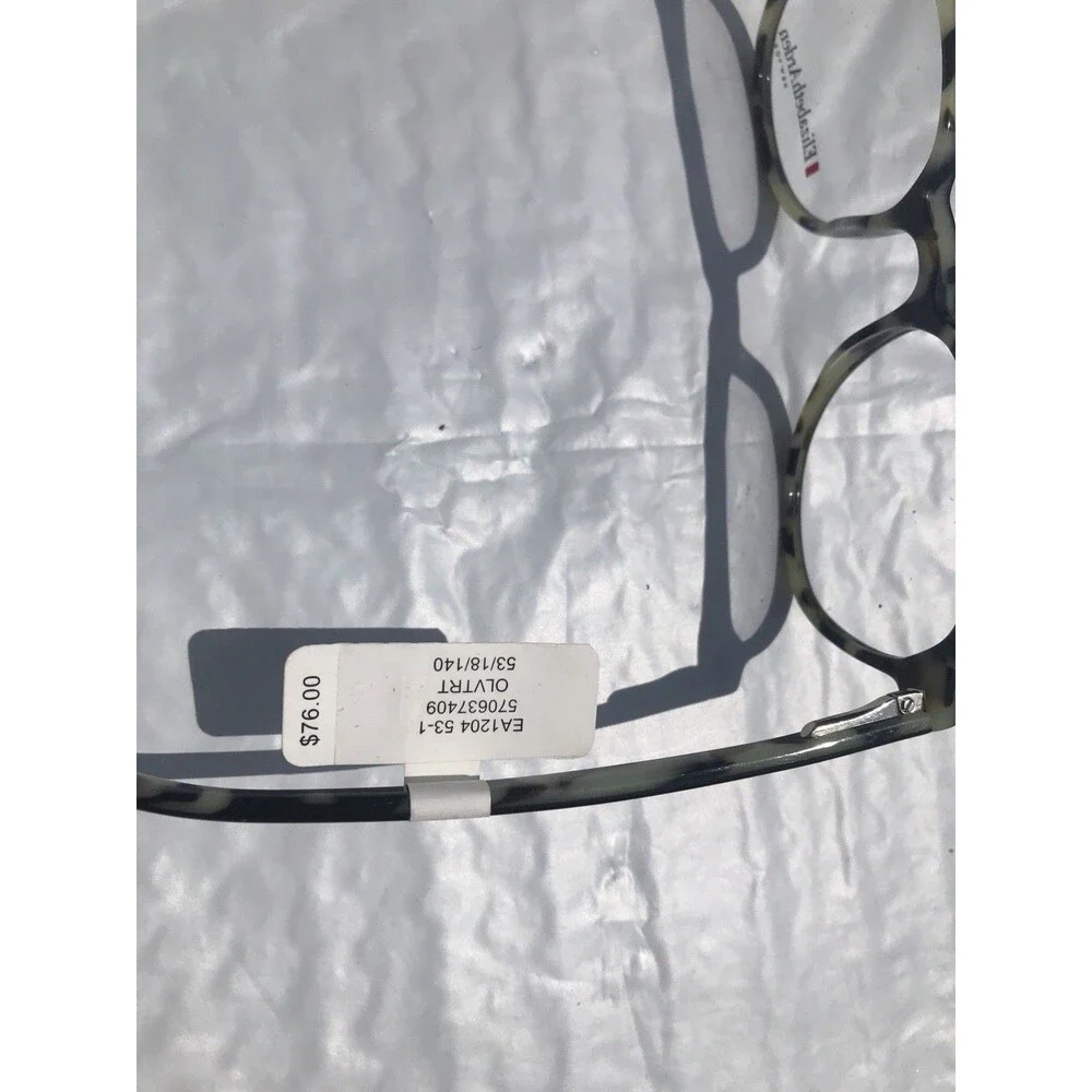 Elizabeth Arden Eyeglasses Frame EA 1204-1 53-18-140 Green Marble GA93