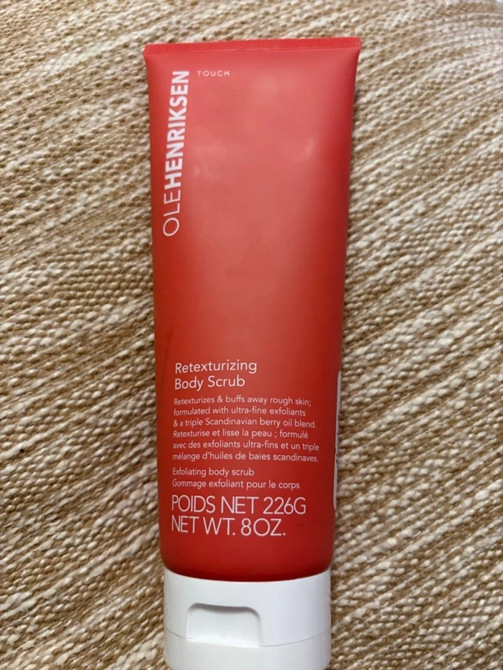 NEW Ole Henriksen Red Retexturizing Body Scrub