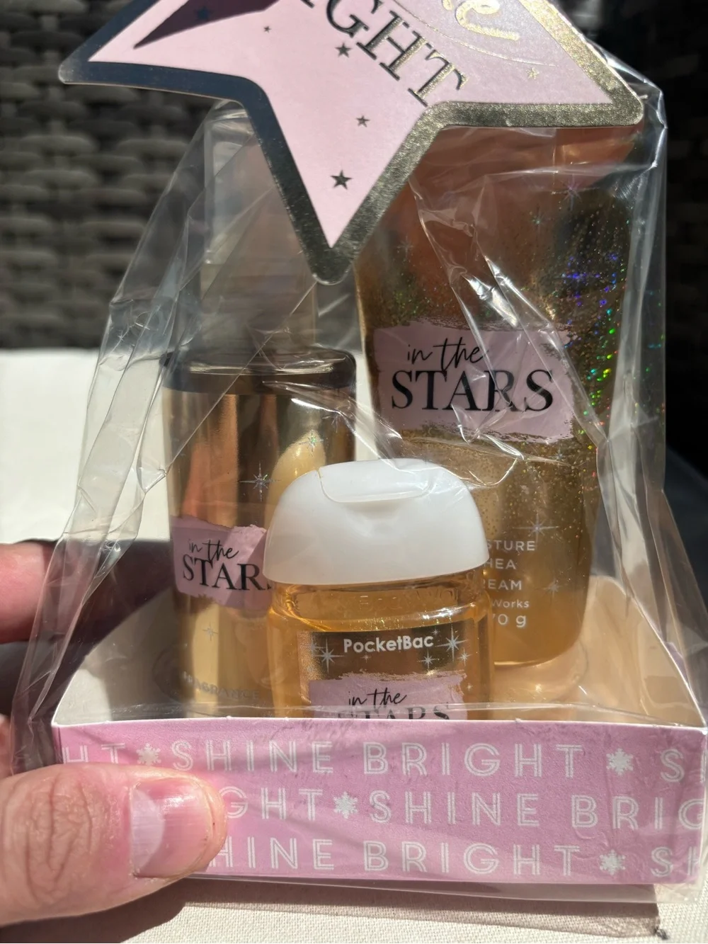 Bath & Body Works Mini Gift Set Duo with Pink and Teal Accents