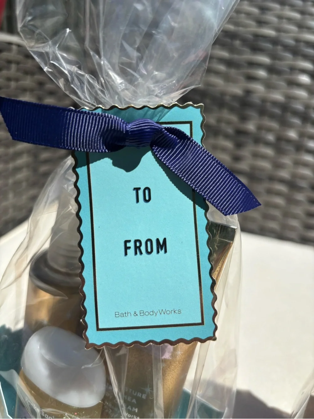 Bath & Body Works Mini Gift Set Duo with Pink and Teal Accents