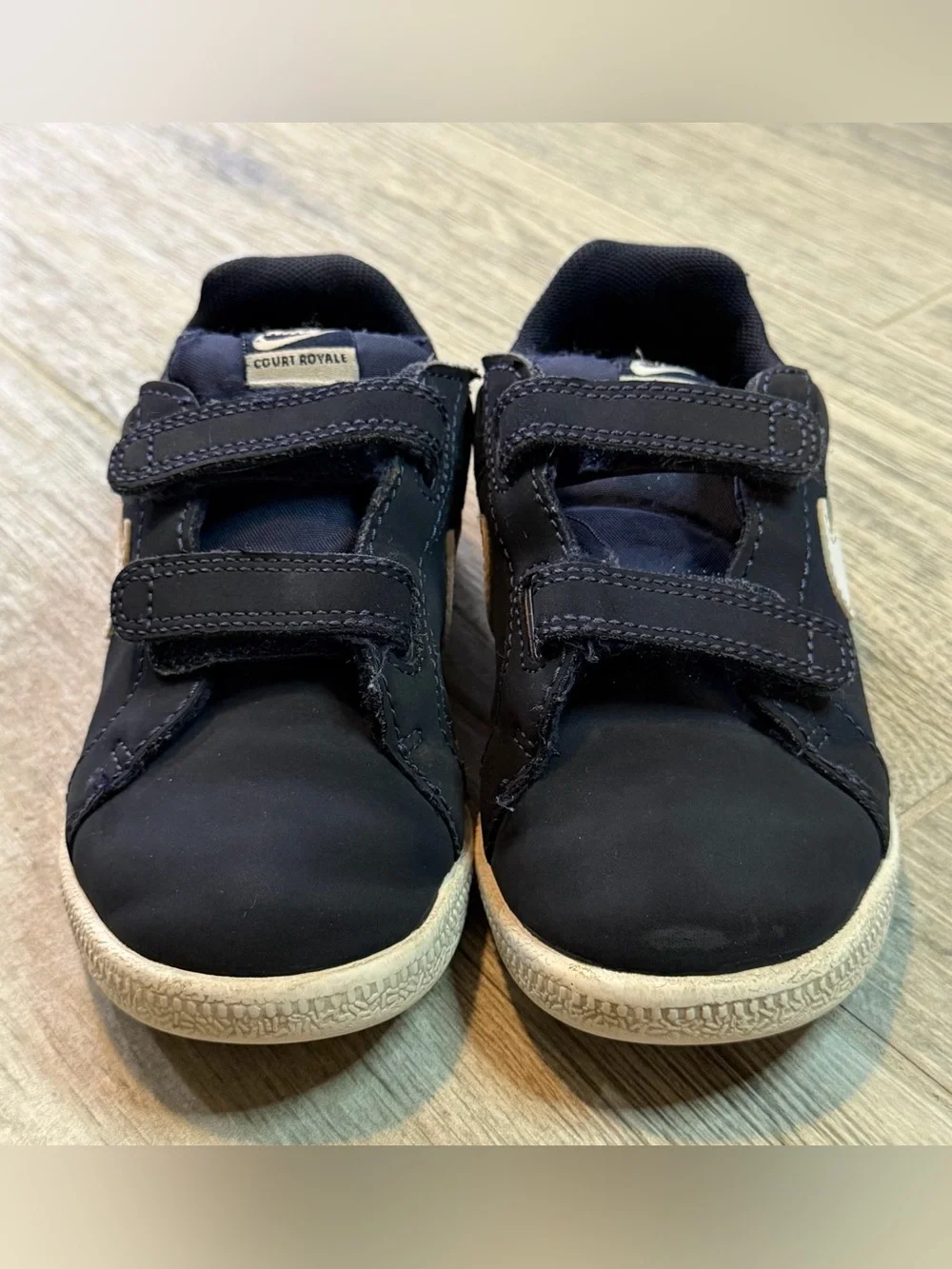 Nike Court Royale Kids Toddlers Shoes Size 10C US Blue Sneakers 833537-400