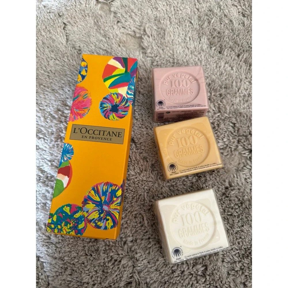 L'Occitane Savon Bonne Mere Marsielle Bar Soap Gift Box Set