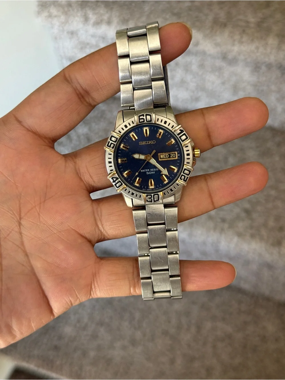 Seiko wristwatch rich