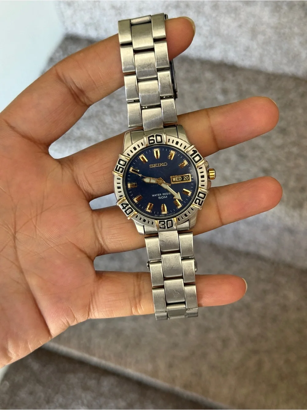 Seiko wristwatch rich