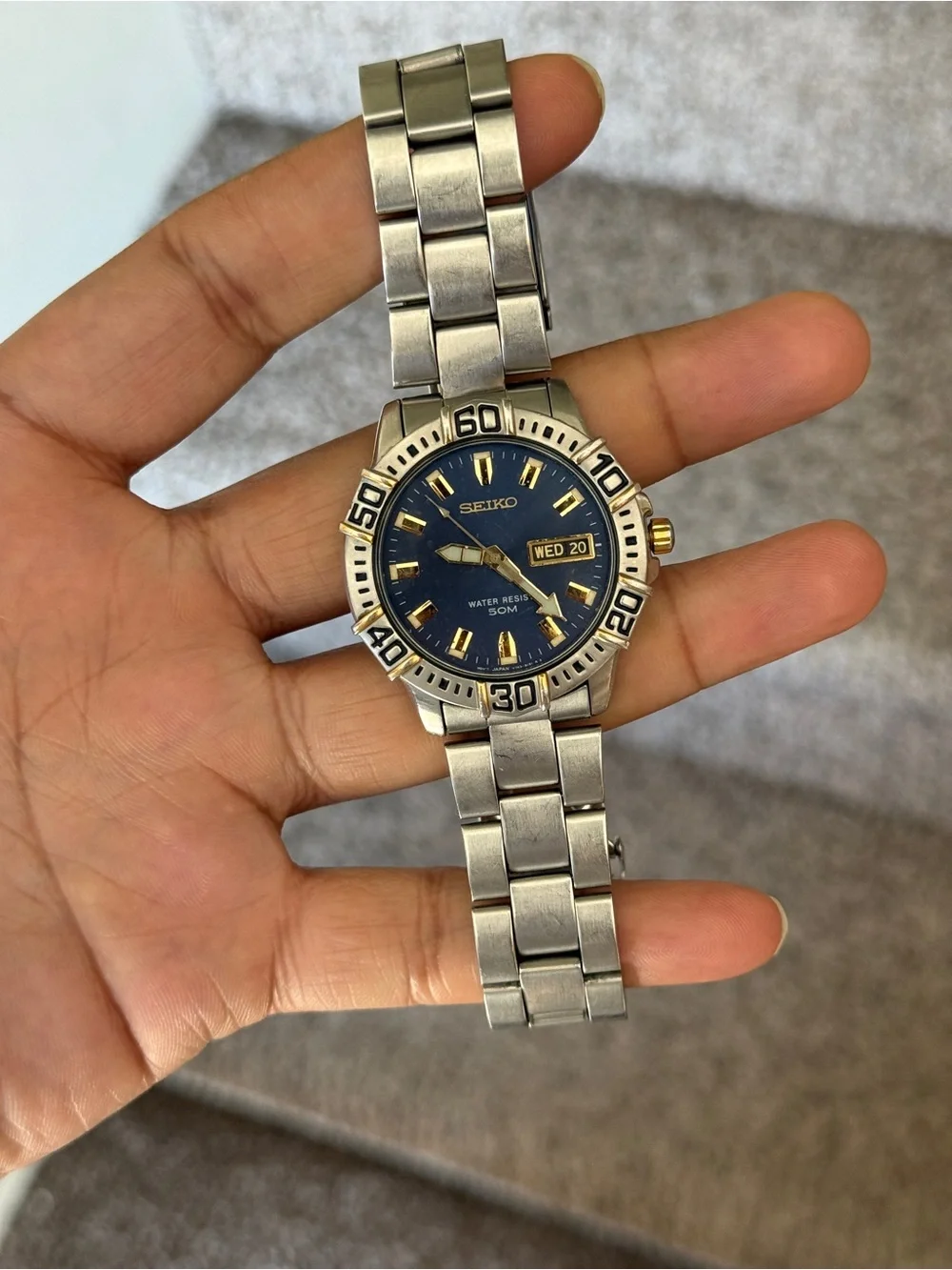 Seiko wristwatch rich