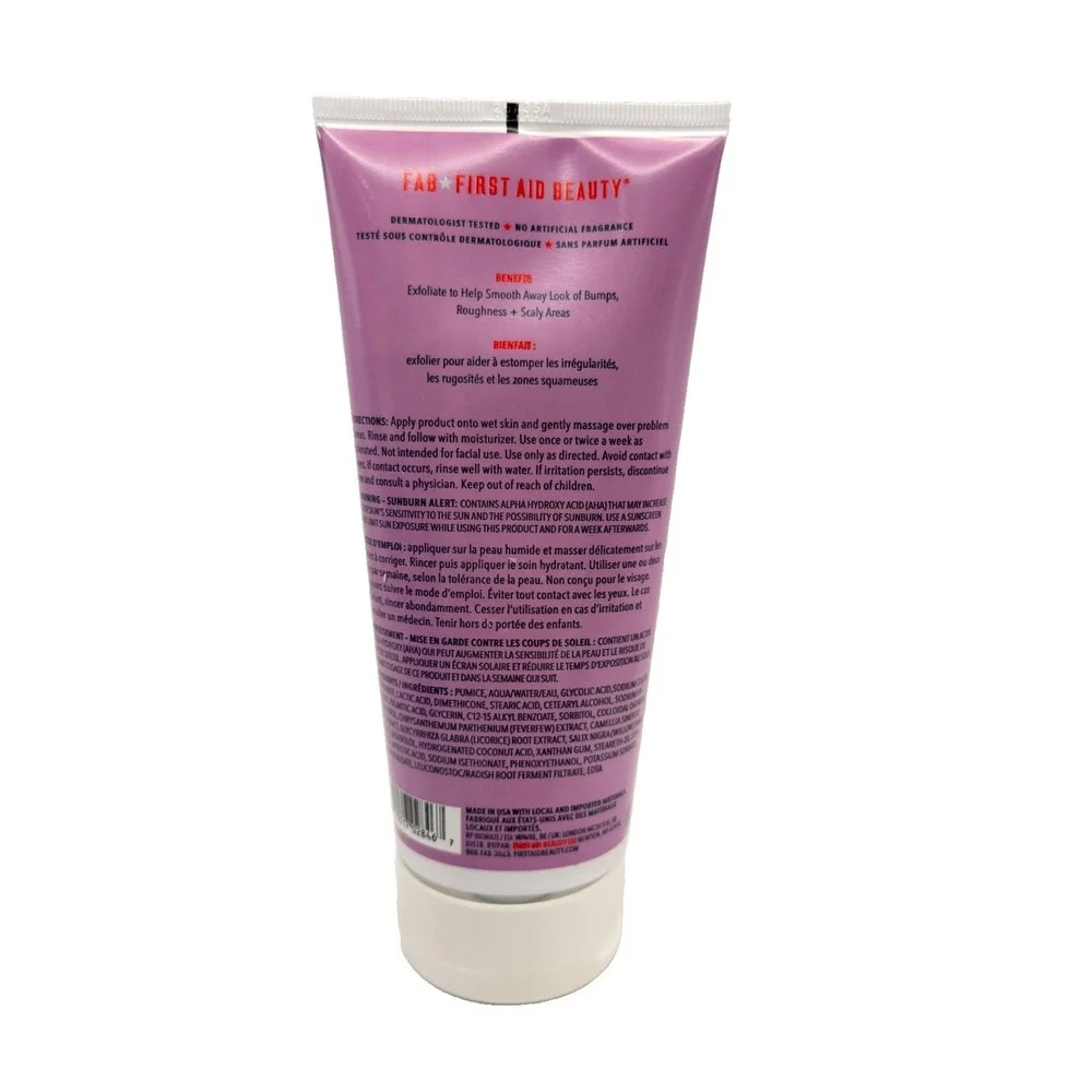 First Aid Beauty KP Bump Eraser Body Scrub - 10oz XL Size Sealed