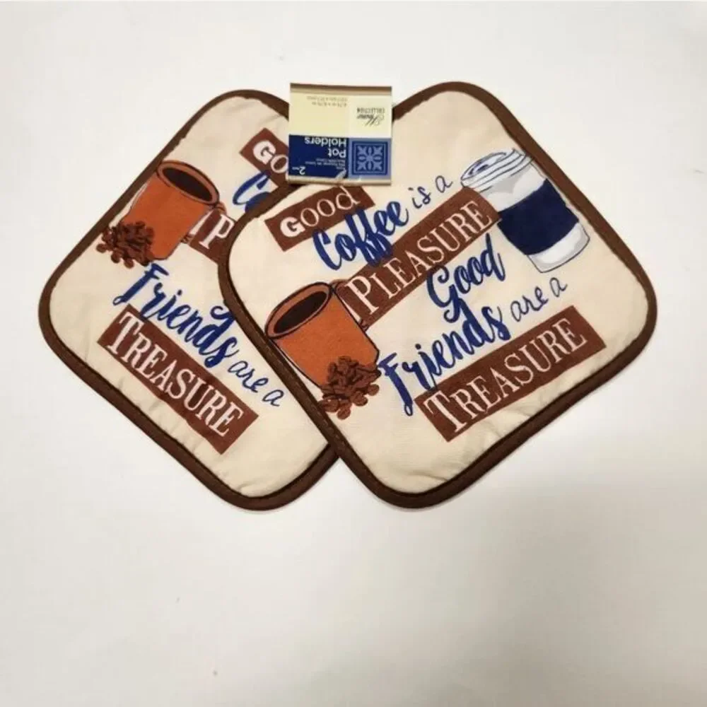 Coffee Lovers Bundle Block‎ Calendar Oven Mitts Coffee Cup Dish Towel