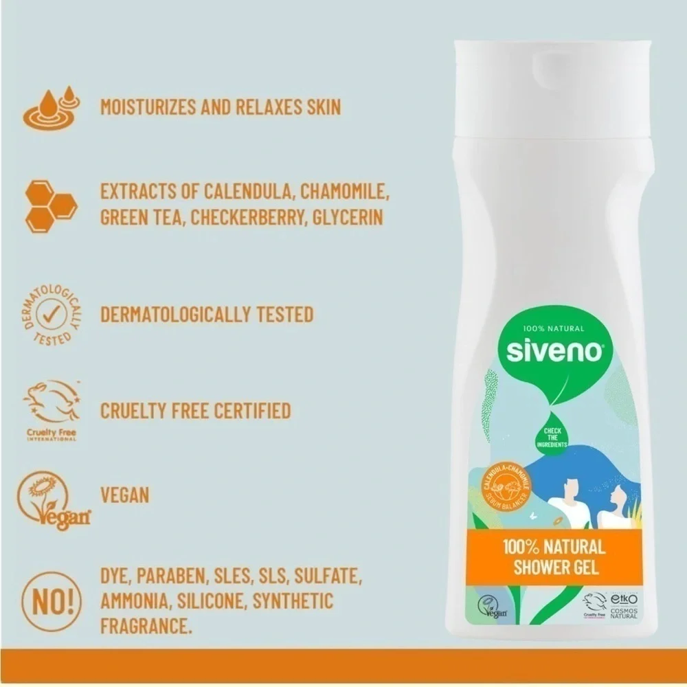 Siveno parabens organic non