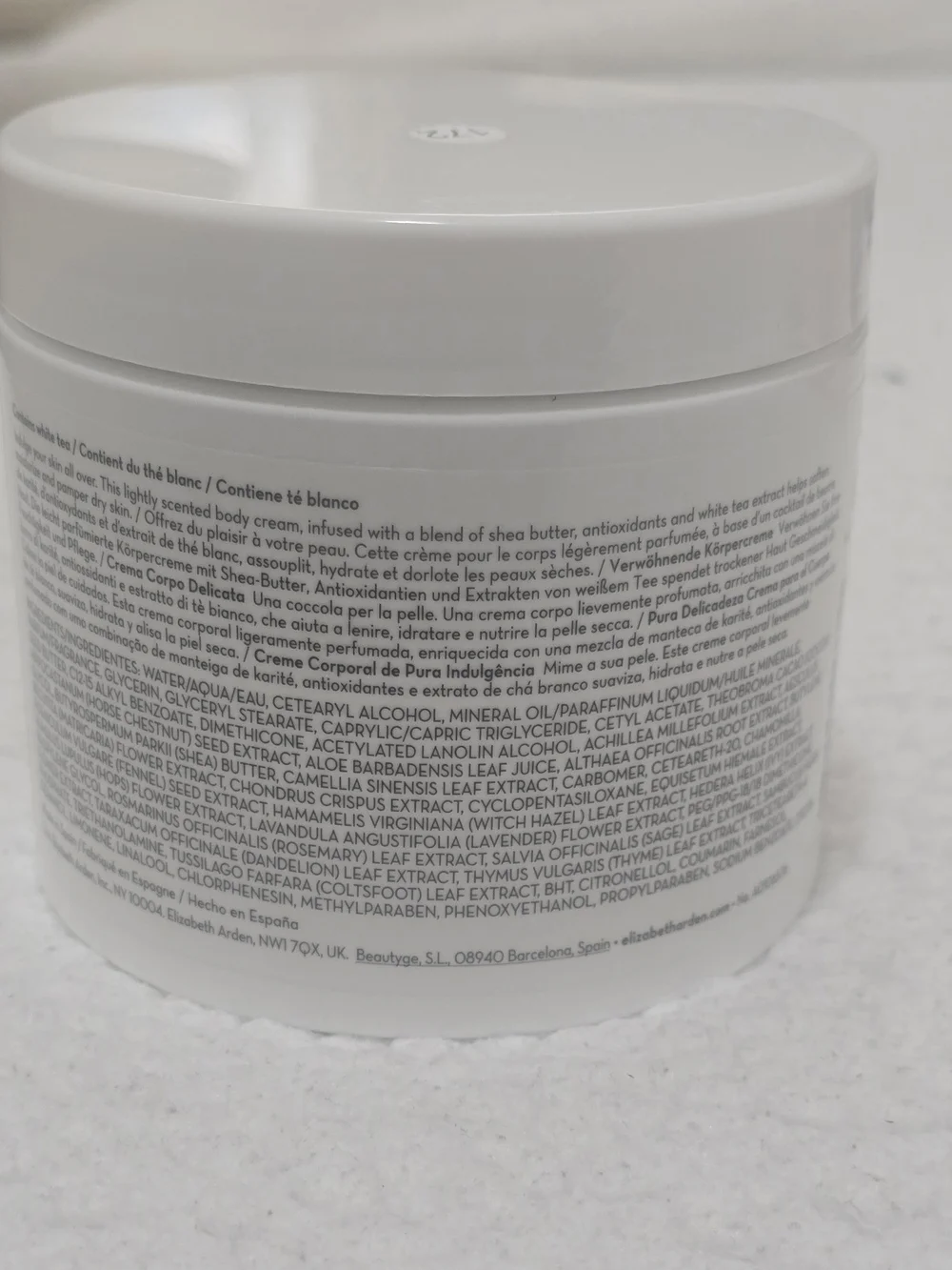 Elizabeth Arden fragranced skin
