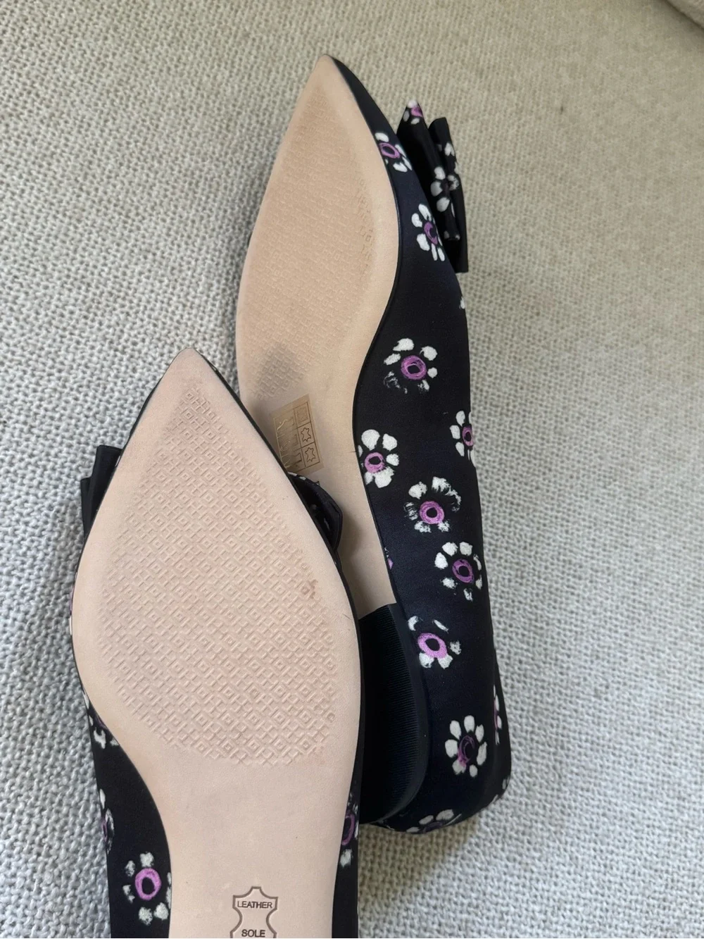 Tory Burch bow burch toe