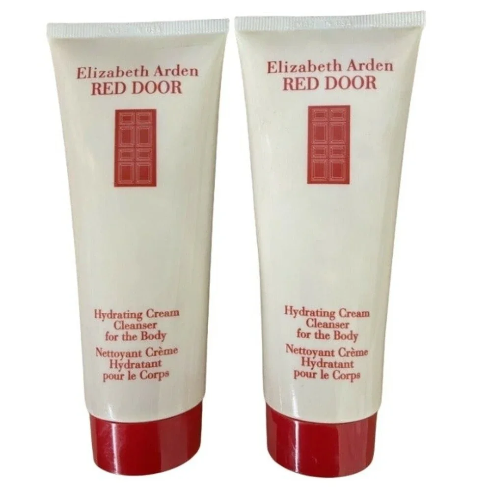 2 Red Door by Elizabeth Arden Women 3.3 oz Hydrating Cream Cleaner for the Body
