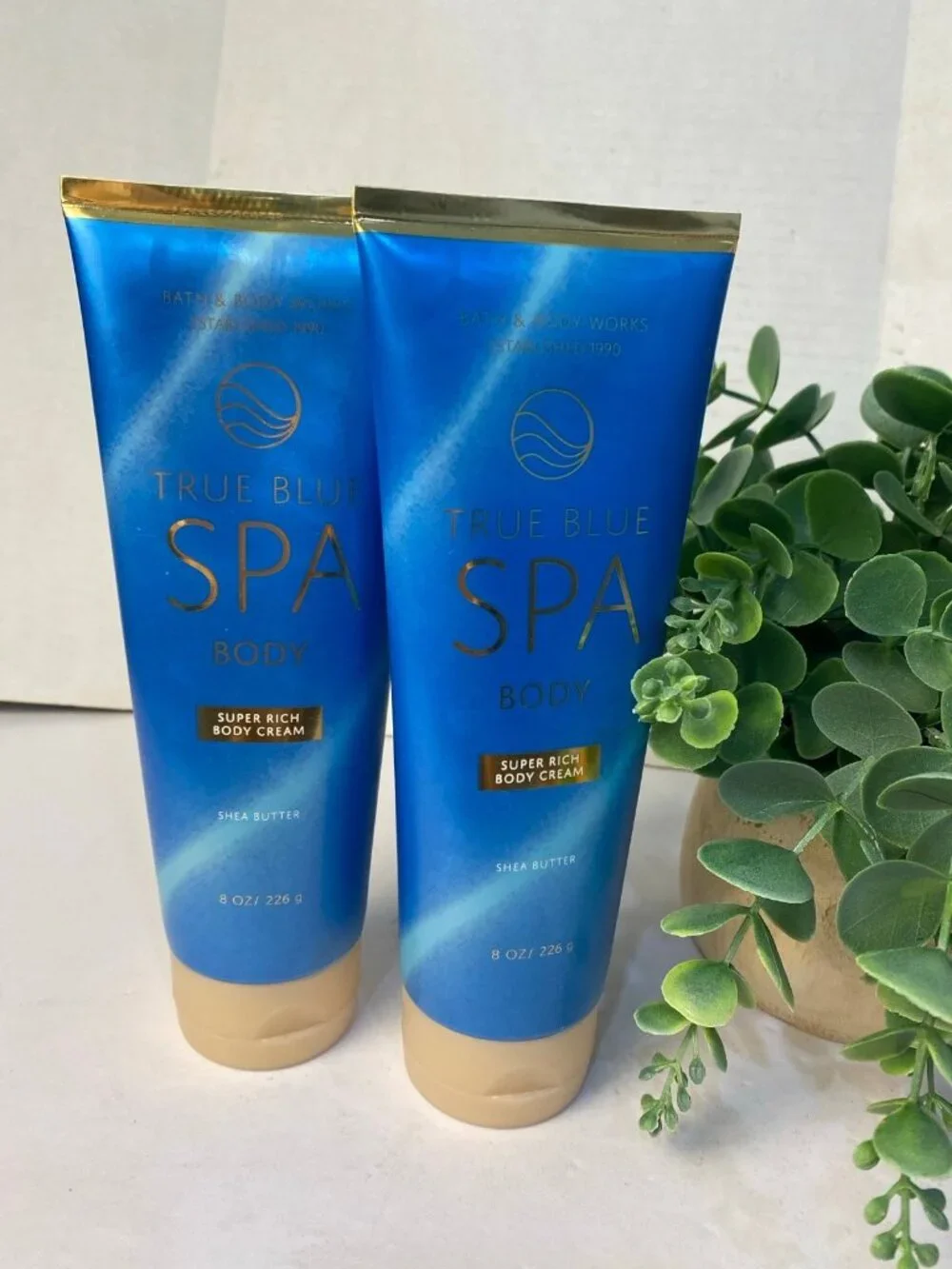 True Blue Spa Bath & Body Works 2 New Super Rich Body Creams
