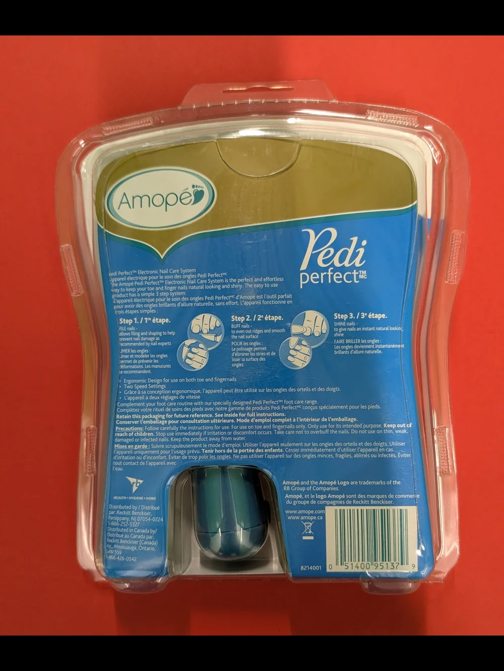 Amope please pedi options