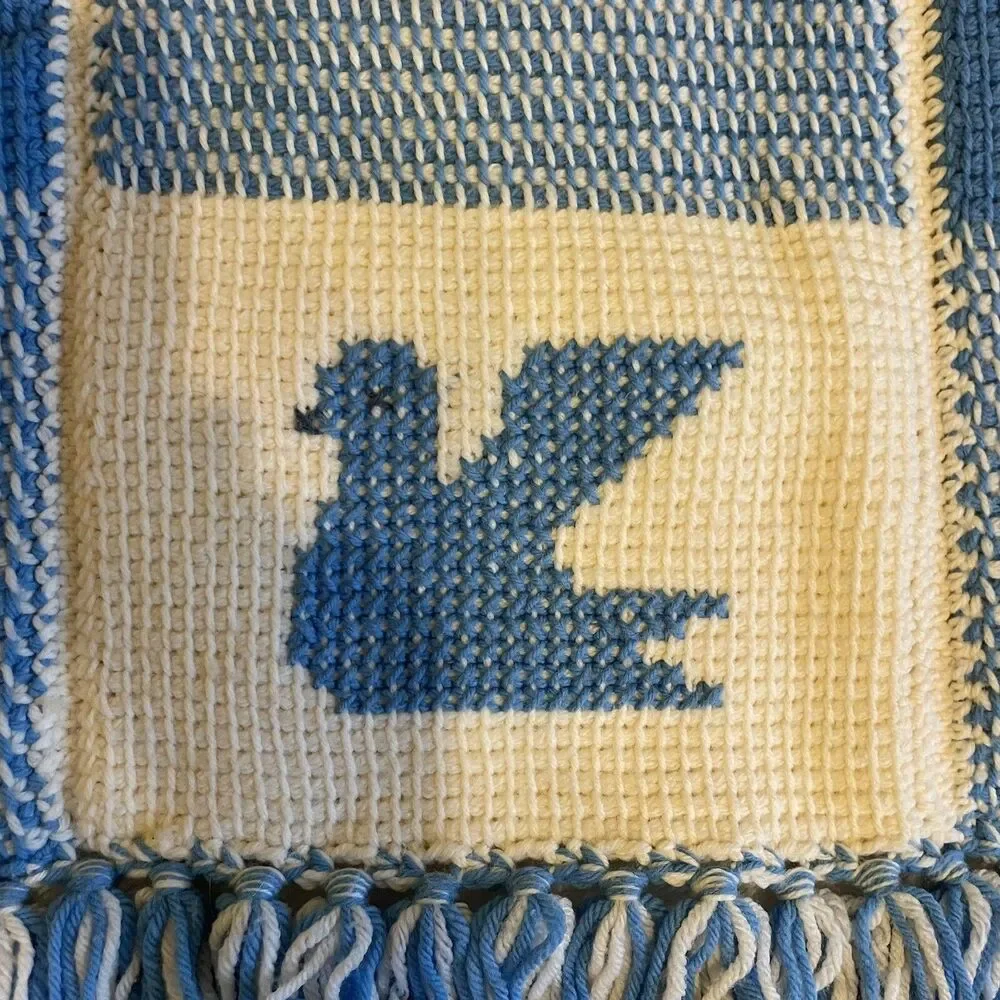 Handmade crocheted granny