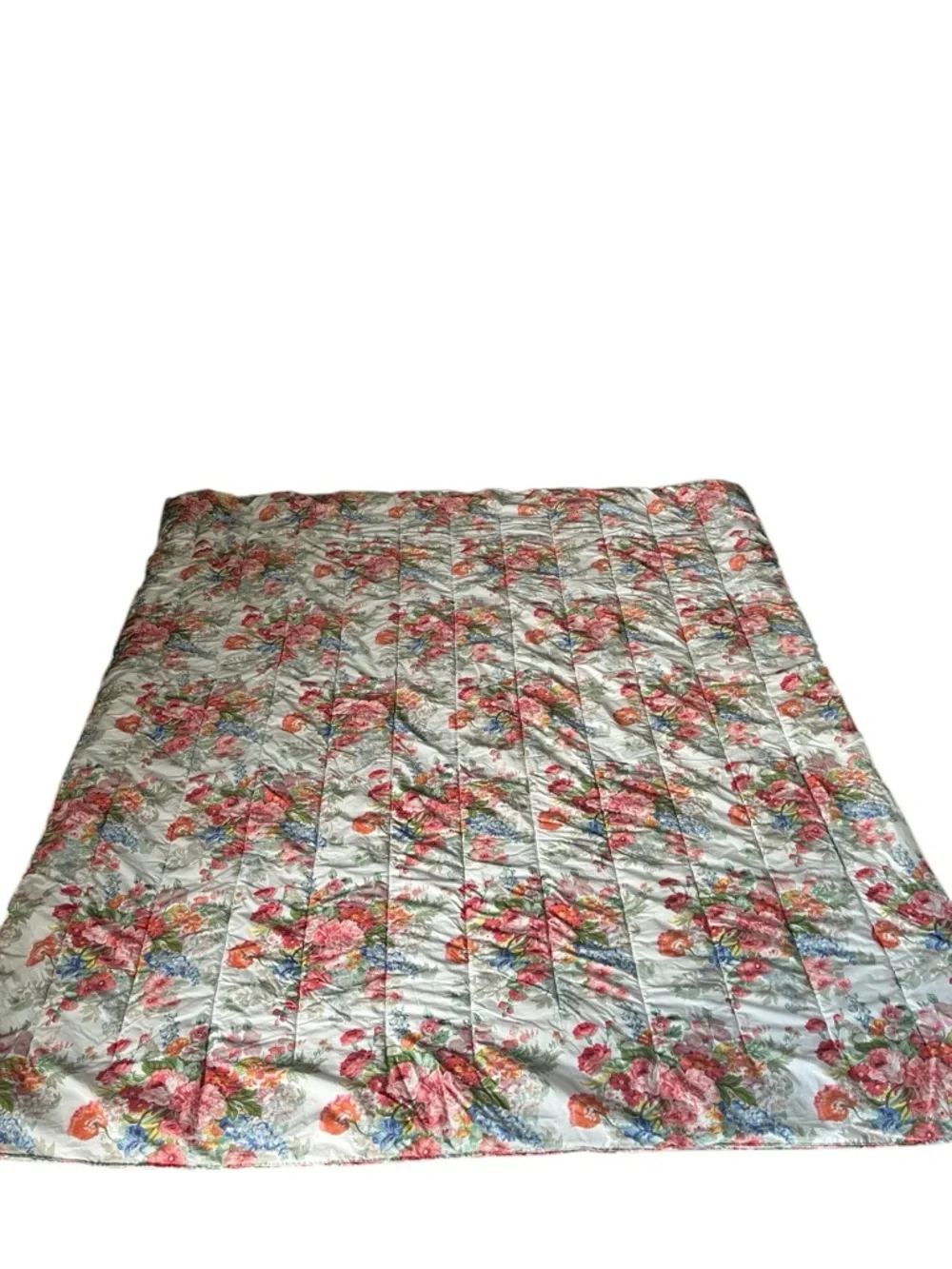 RALPH LAUREN 90s Vintage‎ Southampton Floral Beach House Comforter Made in USA