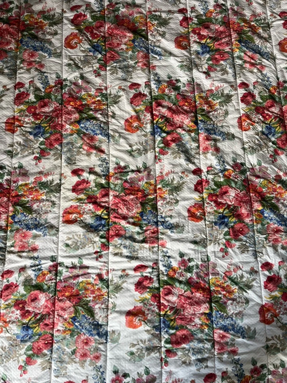 RALPH LAUREN 90s Vintage‎ Southampton Floral Beach House Comforter Made in USA