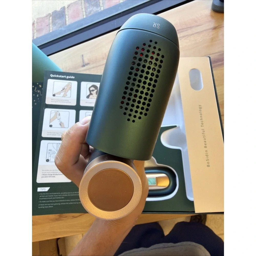 BoSidin Painless Permanent Hair Removal Device for Women & Men - Body and Face