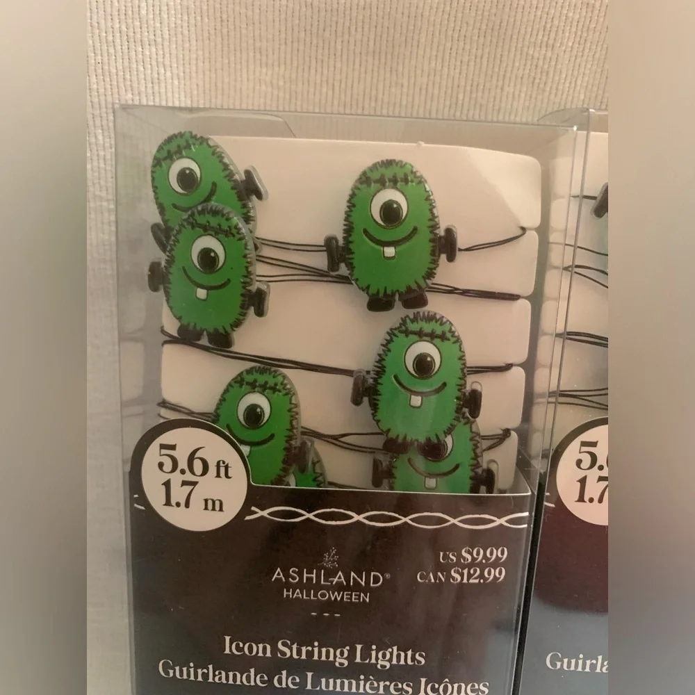 NIB Set of 2 Ashland Halloween Icon String Lights