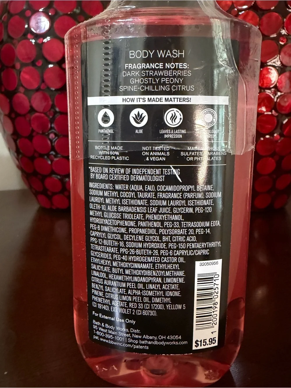 Bath & Body Works please notes