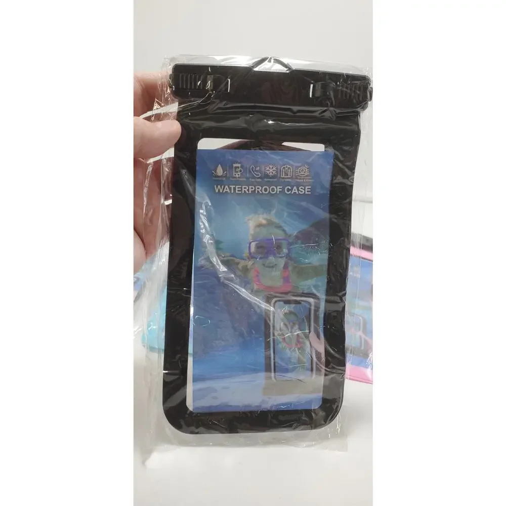 Waterproof Floating Cell Phone Pouch 4 Pack W/Lanyard **NEW**