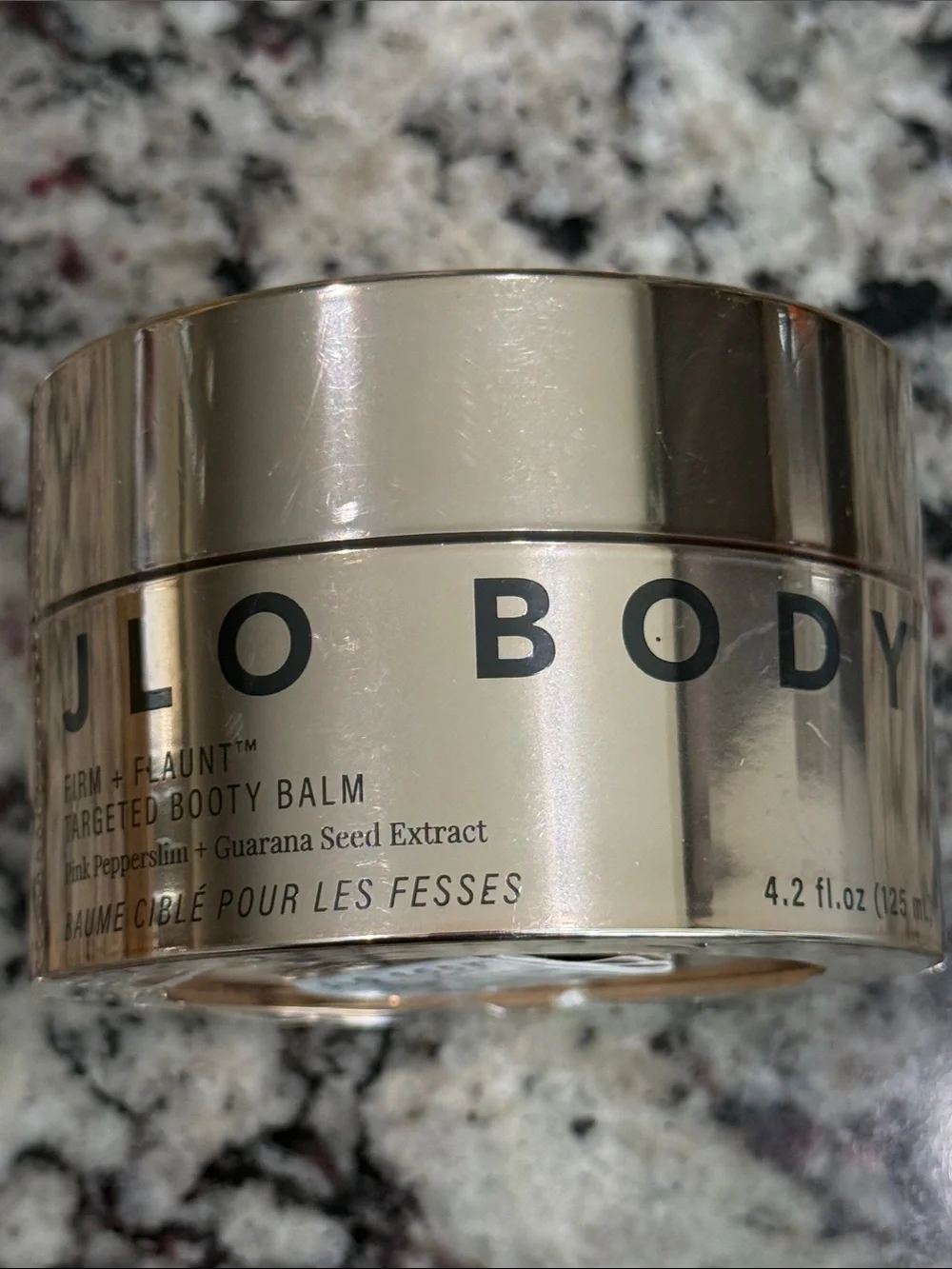 JLO Firm and Flaunt Booty Balm SEALED! 4.2oz