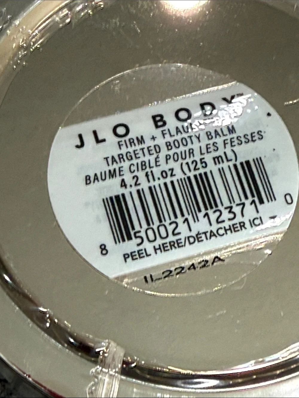 JLO Firm and Flaunt Booty Balm SEALED! 4.2oz
