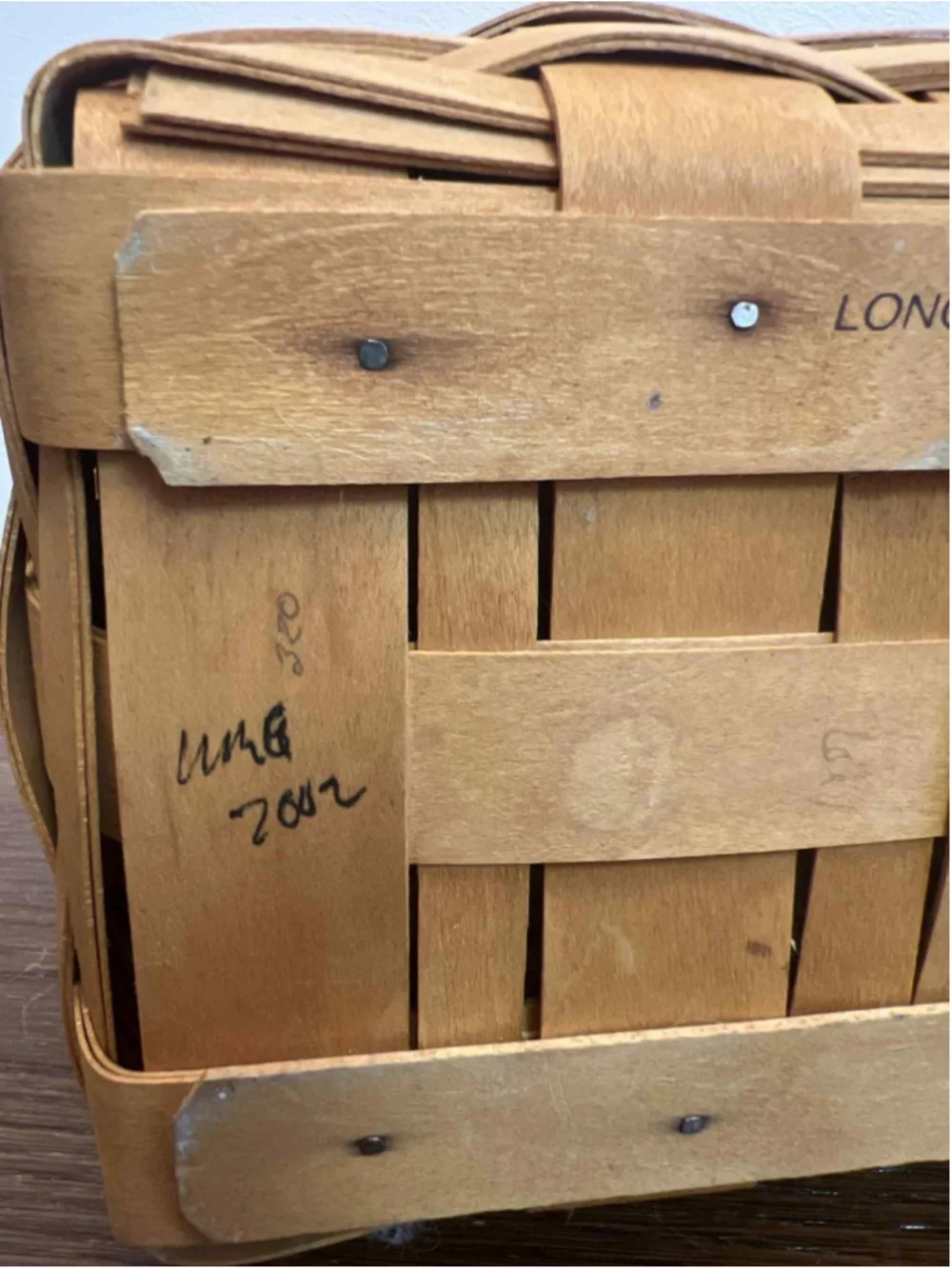 Longaberger 2002 signed