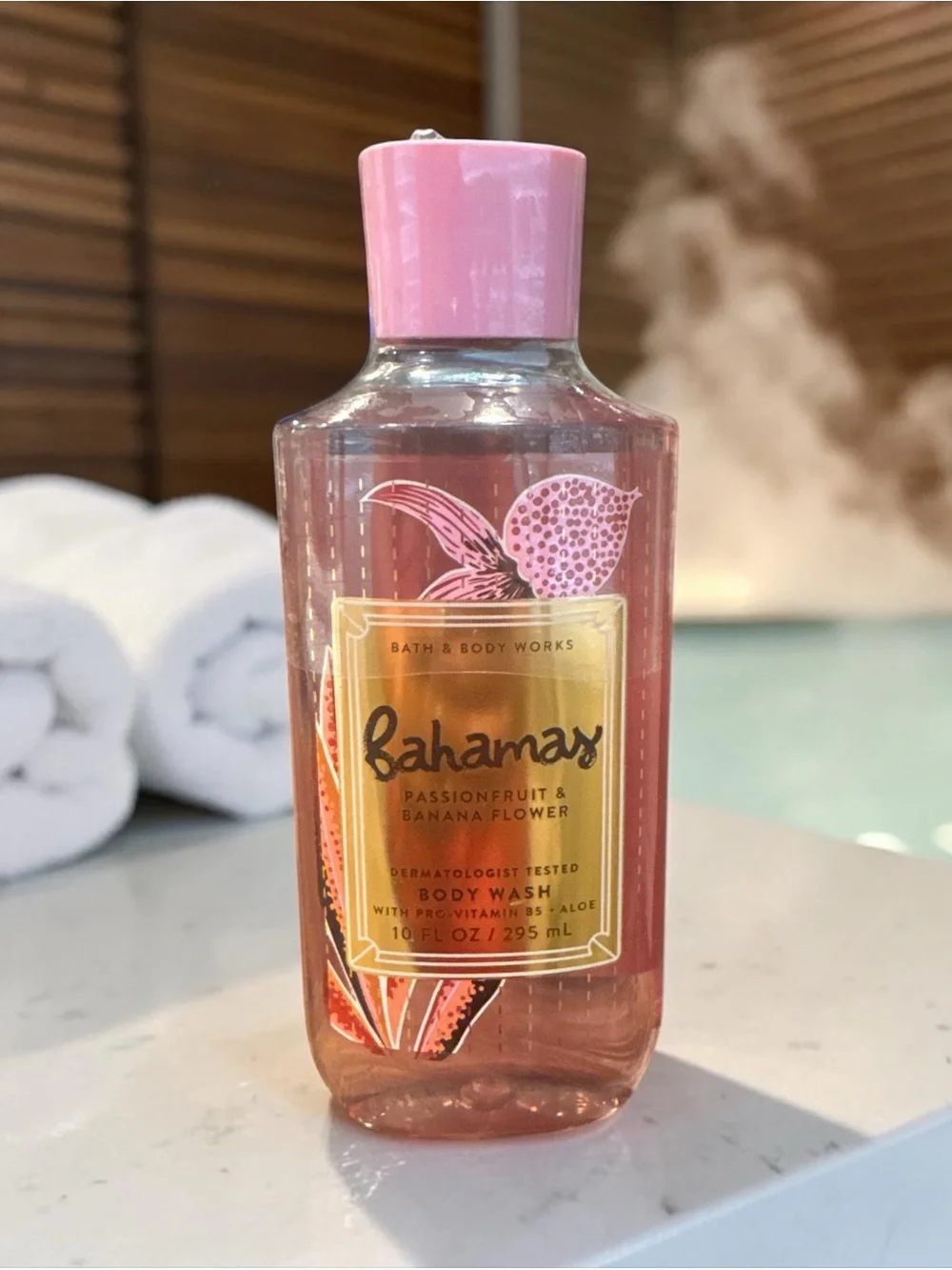 NWT Bath & Body Works Bahamas Passionfruit & Banana Flower Body Care Set