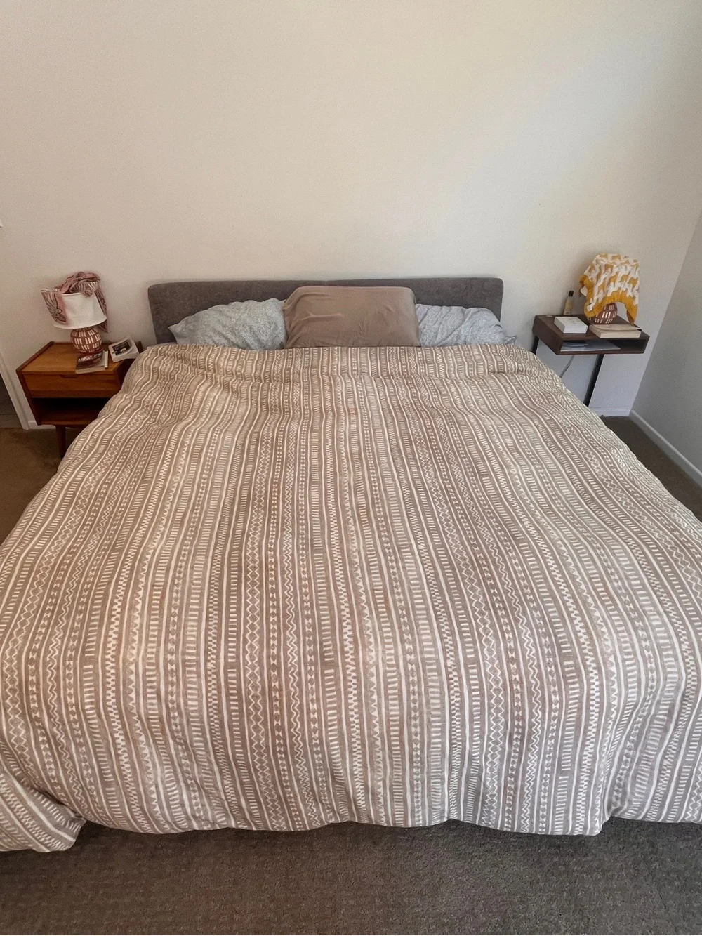 Shorewood Printed KING Duvet Cover from pottery barn