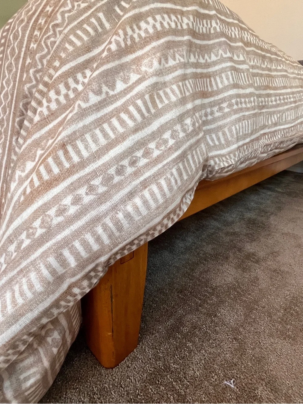 Shorewood Printed KING Duvet Cover from pottery barn
