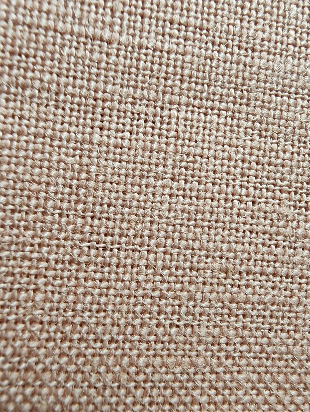 Berkshire 100% Linen Full/Queen Duvet and Pillowcase Set in a Dusty Rose Color