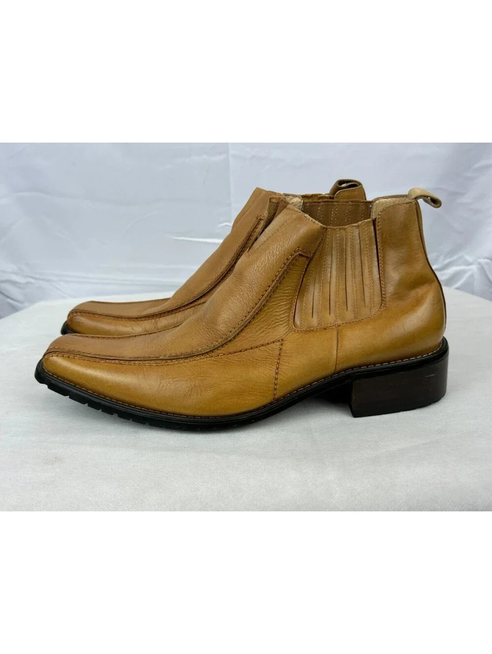 J.M Matavelli Men's Size 45/US Size 11.5 Leather Ankle Boots