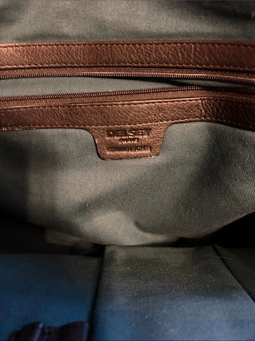 Delsey Genuine Leather Carrying Case