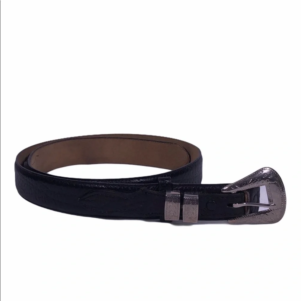 SILVER Creek Leather Belt